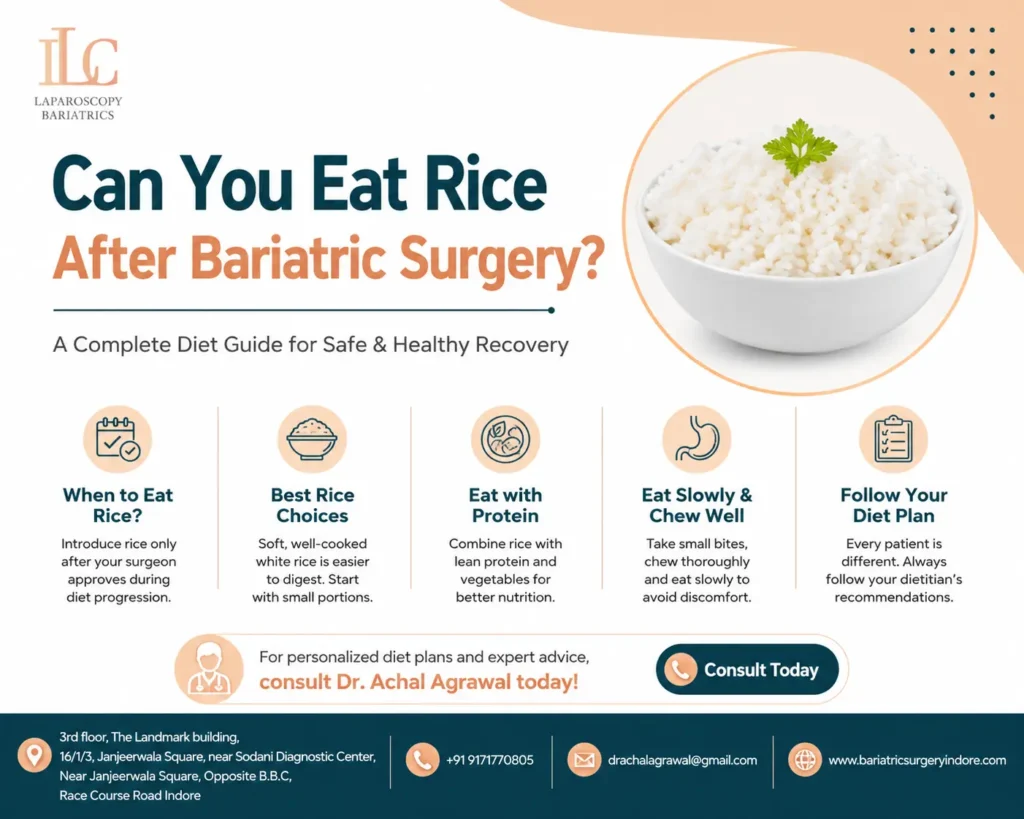 Can You Eat Rice After Bariatric Surgery in Indore Diet Guide 